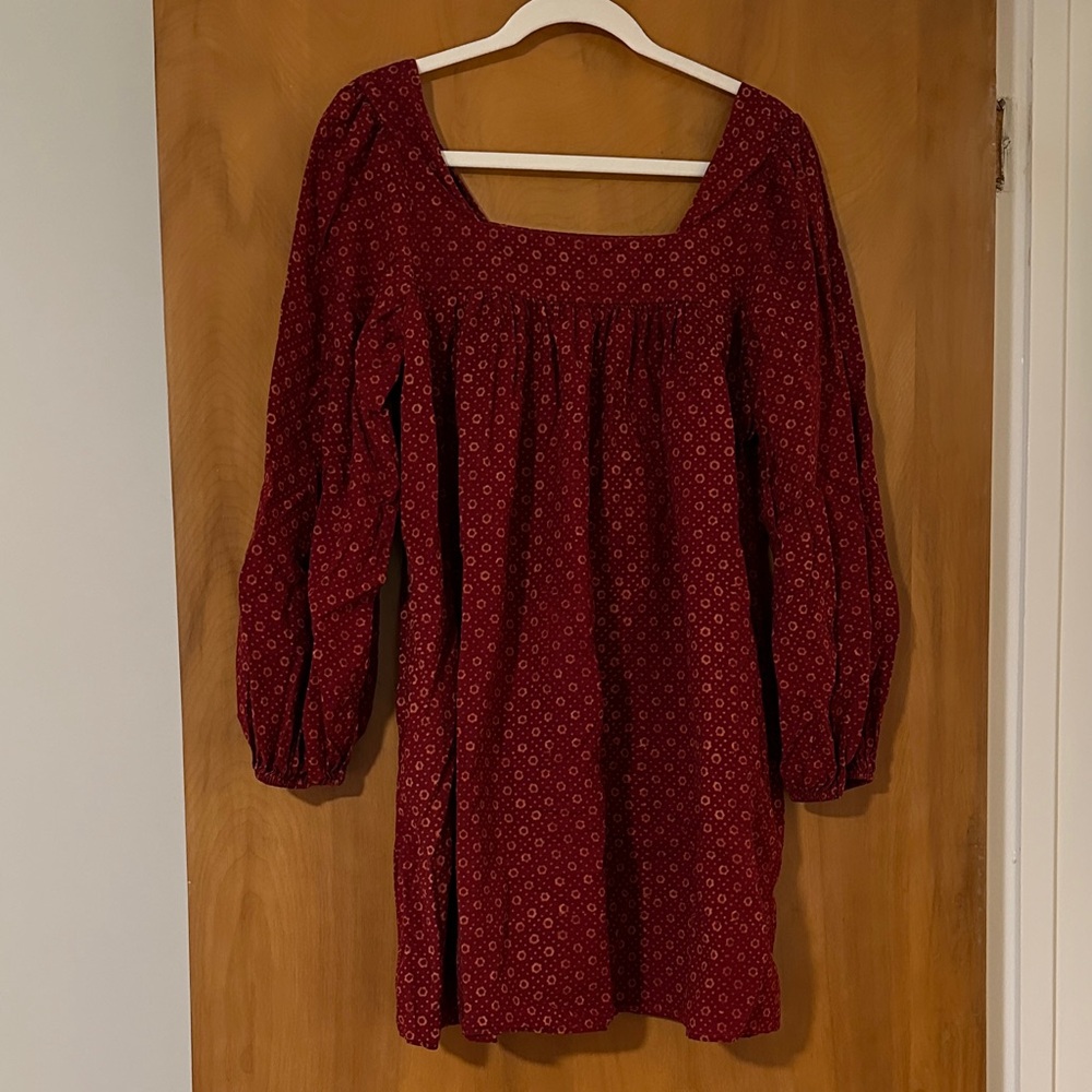 Christy Dawn Sabrina Dress in Red Petunia Dot - Picture 3 of 7